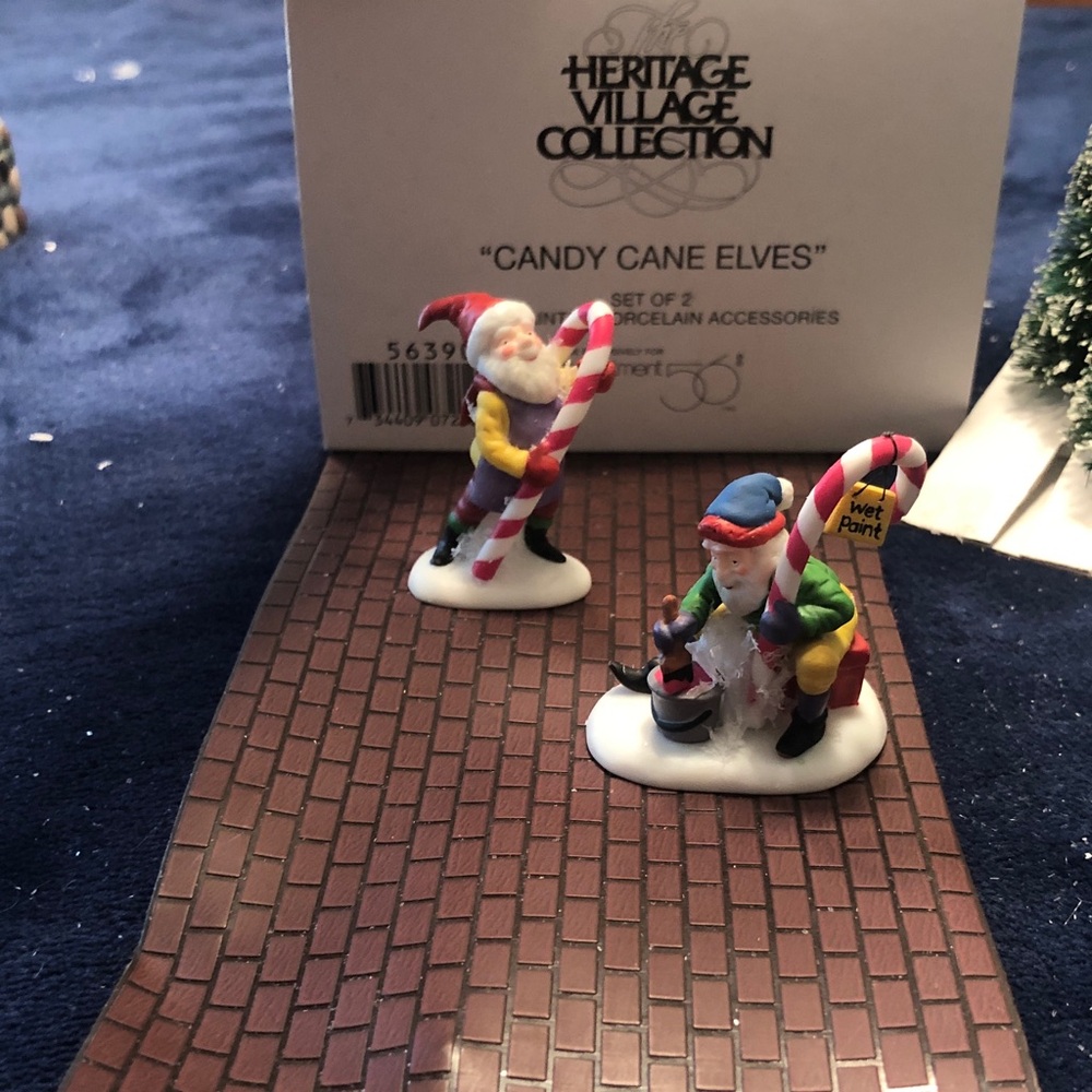North Pole Series Start a Tradition Set/Gift Wrap&Ribbons/Candy Cane&Peppermint - Picture 14 of 17
